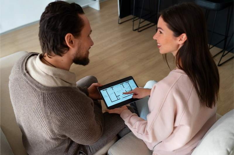 vrouw die hulp krijg